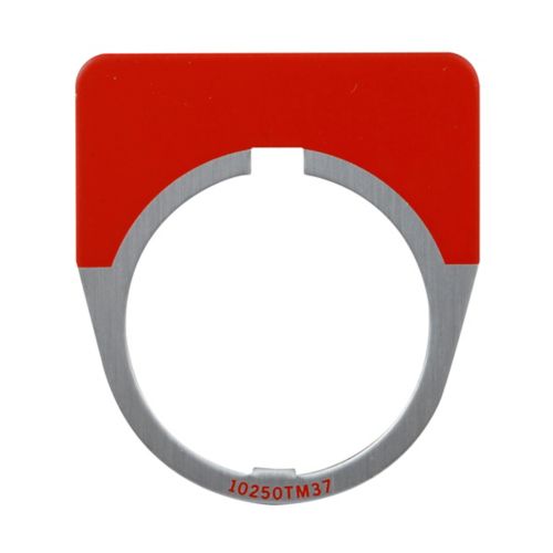 EATON 10250T LGND PLATES BLANK STD RED