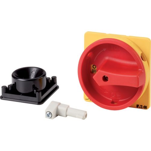 EATON LOCKABLE MAIN SWITCH HANDLE P3 RED/YELLOW