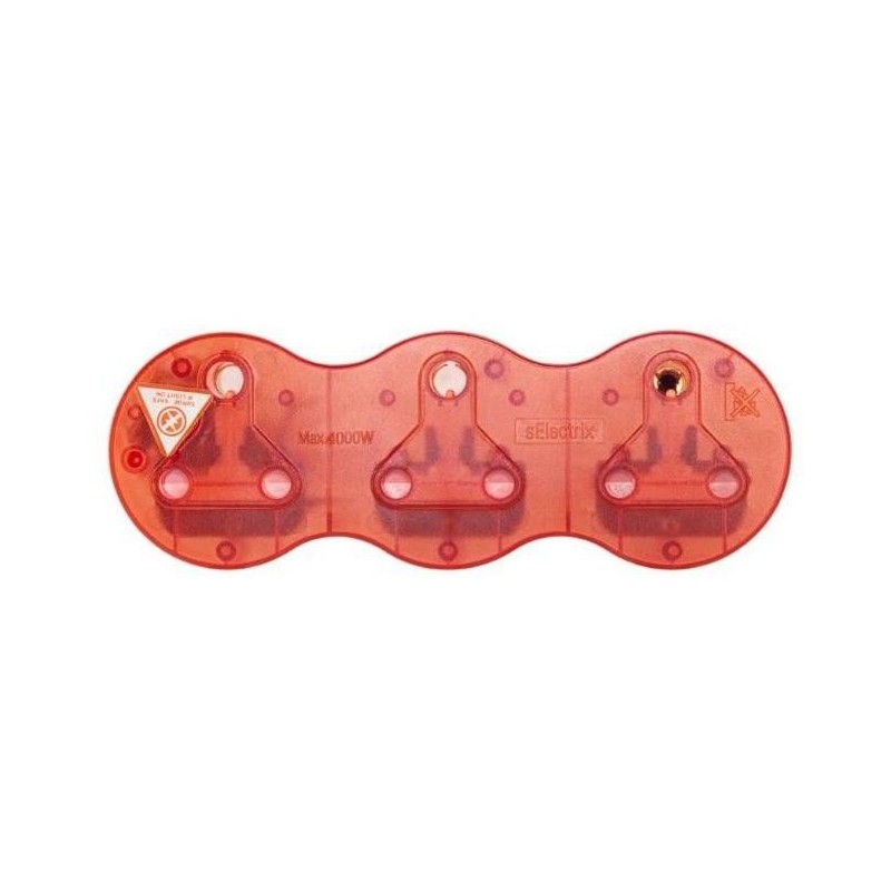 EASYHOLD SGA-3 RED TOP + HIGH SURGE
3 X 16A ADAPTOR
ALL SUPPLIED IN BRANDED PACKAGING