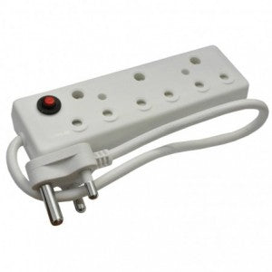 EASYHOLD 3 WAY MULTIPLUG W/OVERLOAD PROTECTION AND MOLDED CORD
