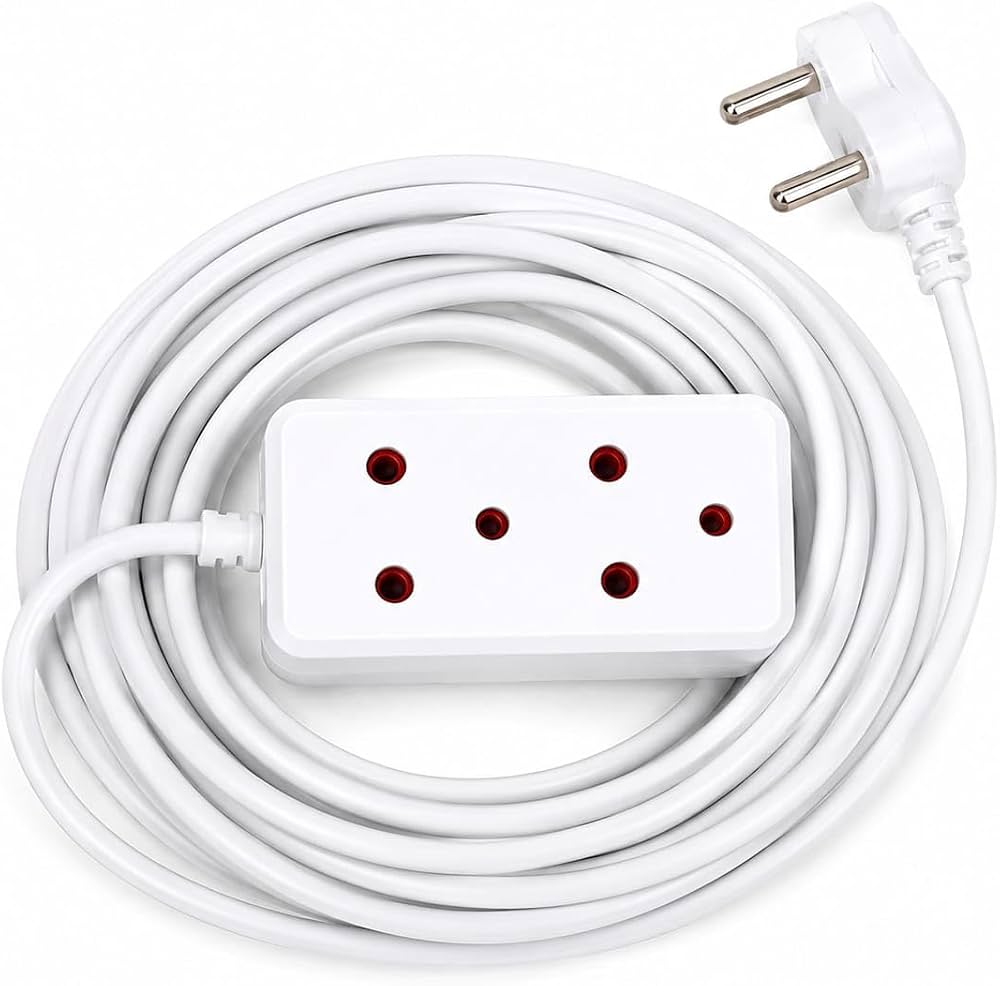 EASYHOLD 20M X 10A EXT CORD WITH SIDE-BY-SIDE 2X16A DOUBLE COUPLER (SG2R/FC)
10A - 250V - 2500W