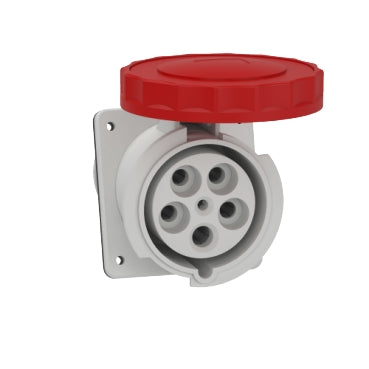 Schneider PratiKa industrial socket - 125 A - 3P + N + E - 380...415 V AC - IP67 81295