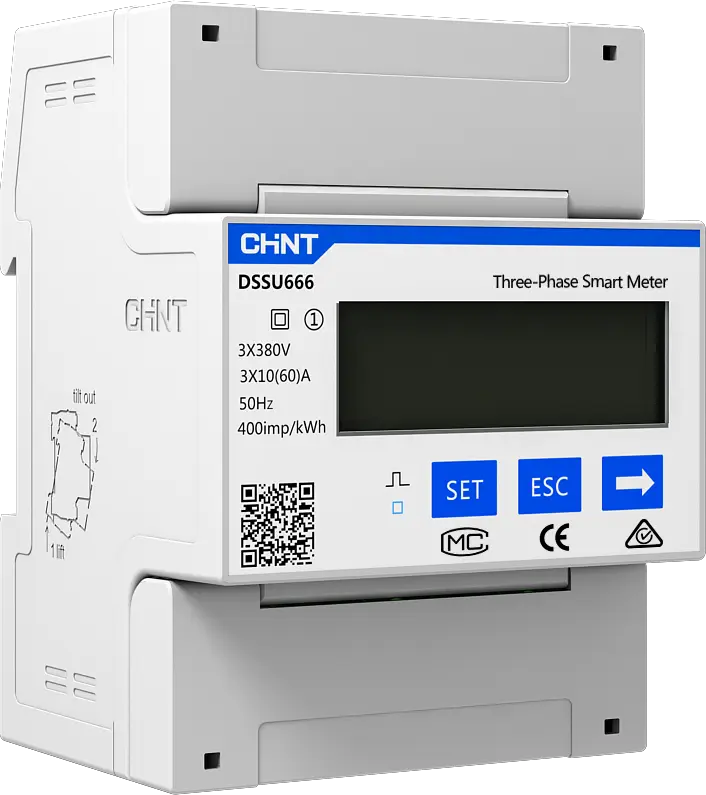 Chint Three Phase Four Wire Meter 5(80)A 3ƒ????230/400V DTSU666 3P 5(80)A