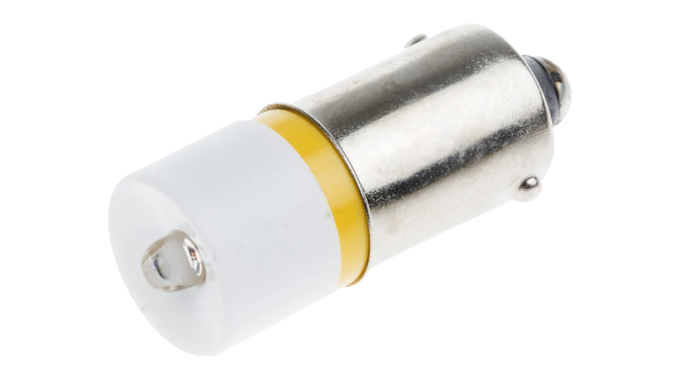 EATON BA9 LED LAMP 6VAC/DC YEL