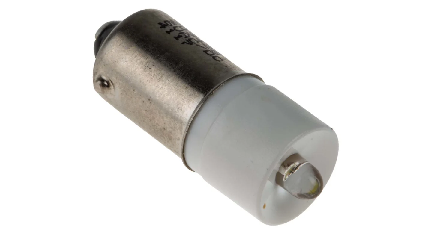 EATON BA9 LED LAMP 6VAC/DC WHITE