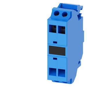 SIEMENS Support terminal, blue, spring-type terminal, for floor mounting