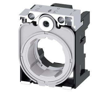 SIEMENS holder, 3-way, metal, Z=minimum ordering quantity 1 or a multiple thereof