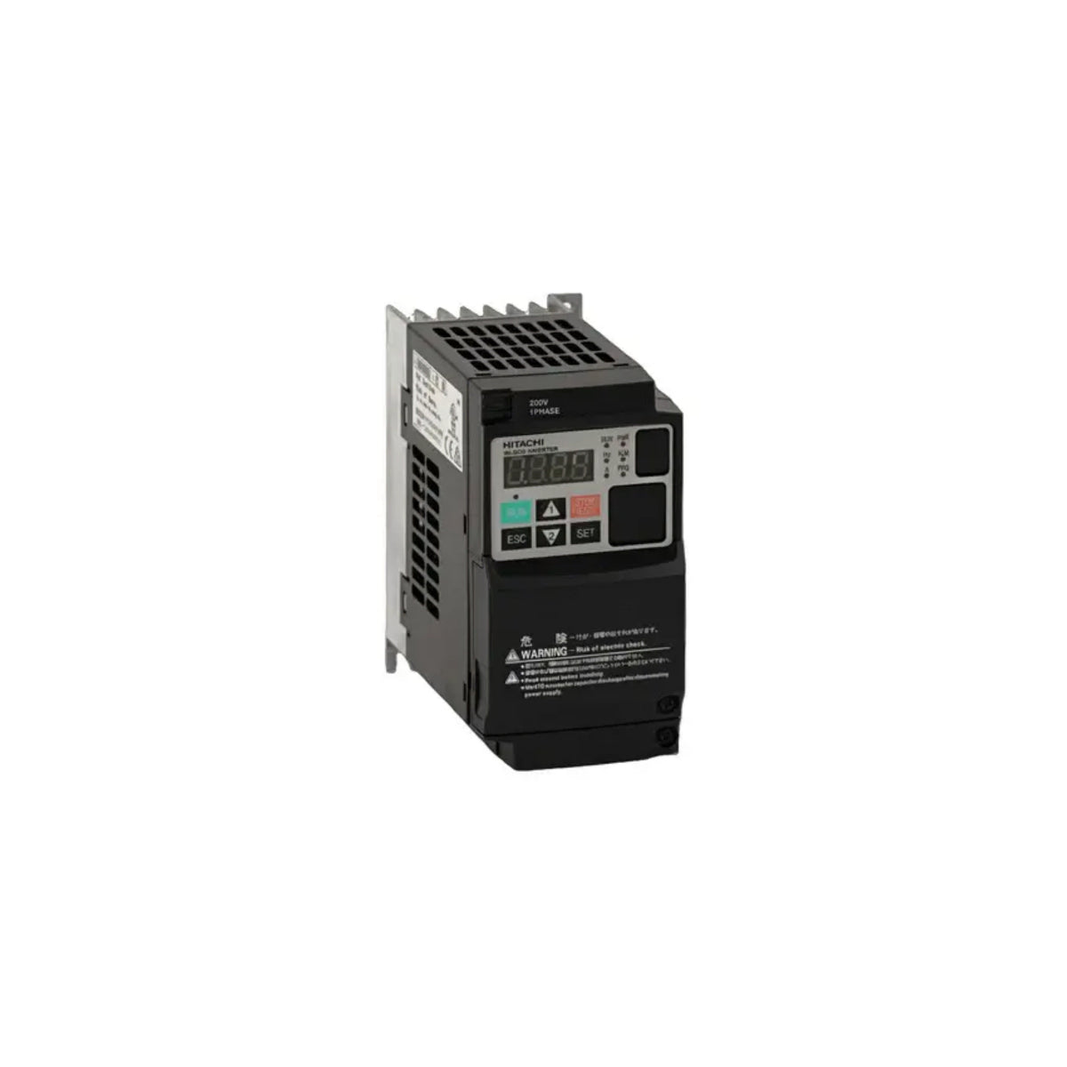 HITACHI SINGLE PHASE 200V INVERTER 0.75KW - LIGHT DUTY S1 SERIES