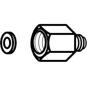 Danfoss Switches accessories, Reducing Nipple 017-420566