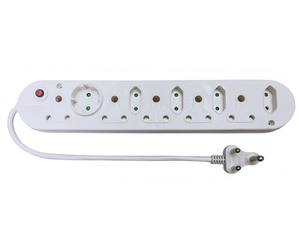 EASYHOLD 10 WAY MULTIPLUG 5X16A - 4X5A + 1 SCHUKO SOCKET