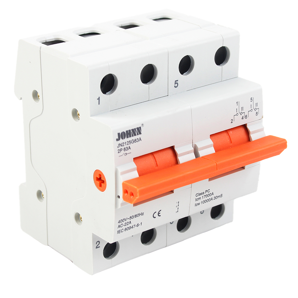 Chint Changeover Switch 40A 2P Din-Rail JN219G40A