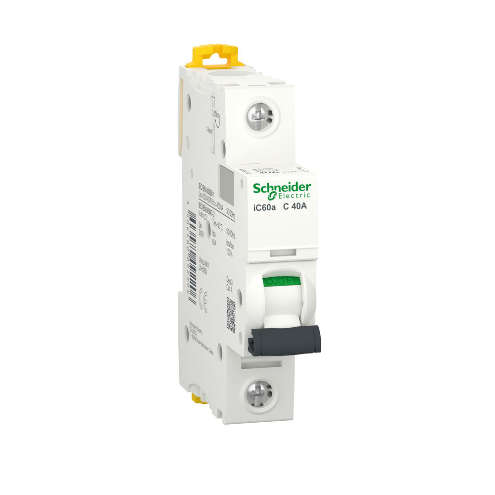 SCHNEIDER Acti9 iC60A 1P C 40A MCB