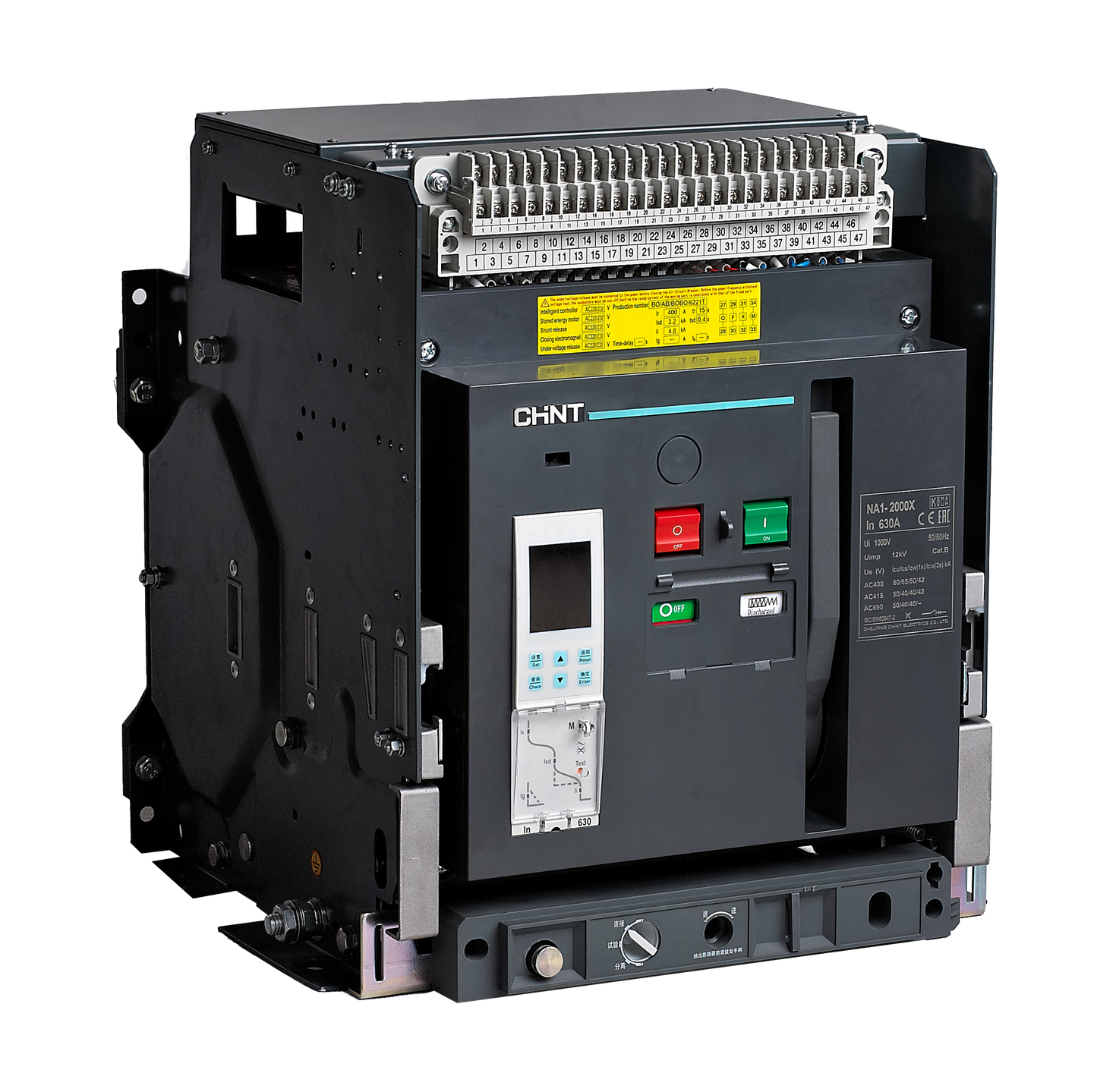 Chint ACB 80kA 3P 2000A Manual/Drawout AC400