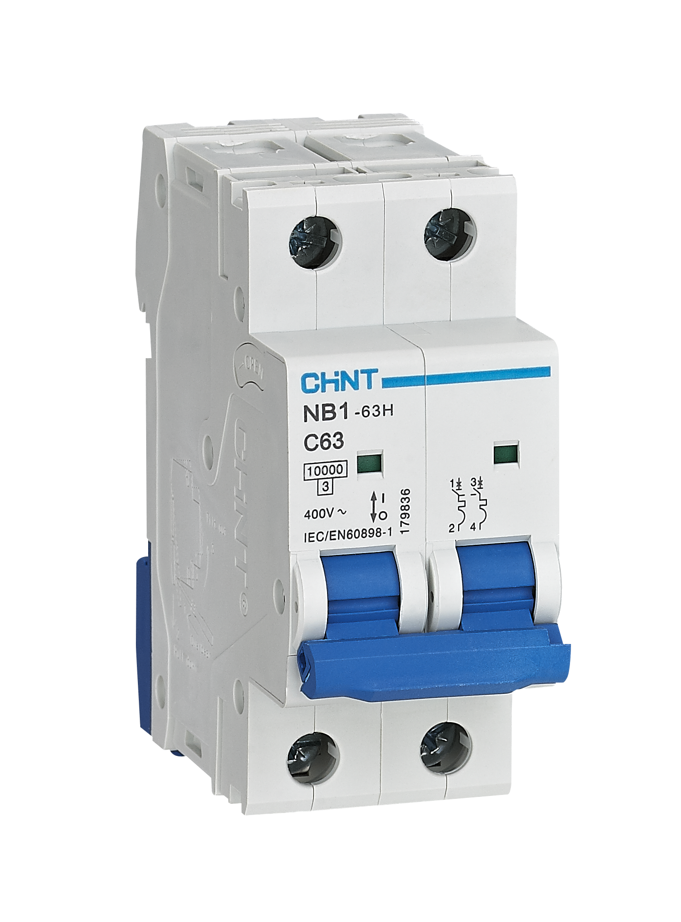 Chint 10kA 2P 16A Circuit Breaker C-Curve