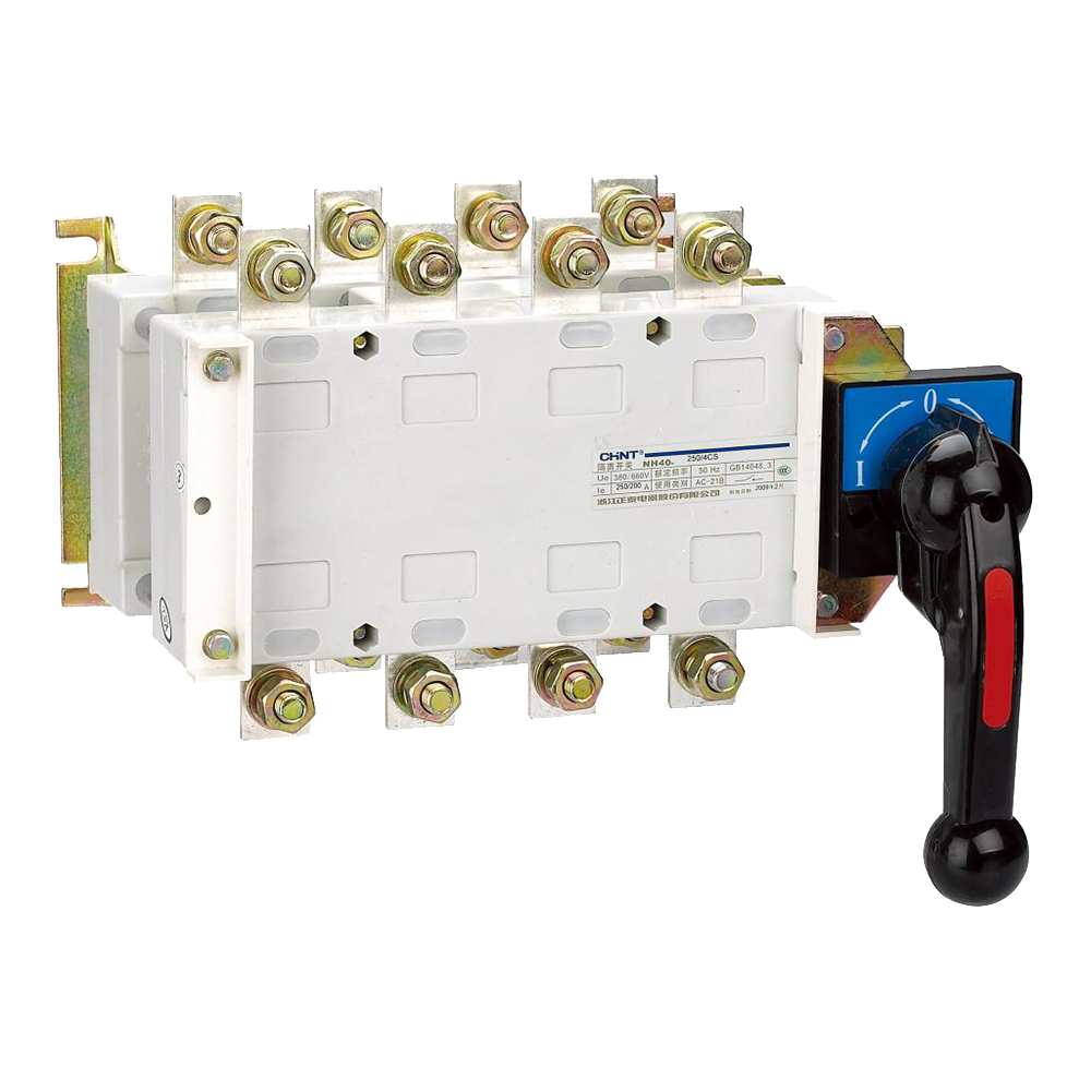 Chint 200A 4P Changeover Switch with Extension Handle NH40-200/4CSW