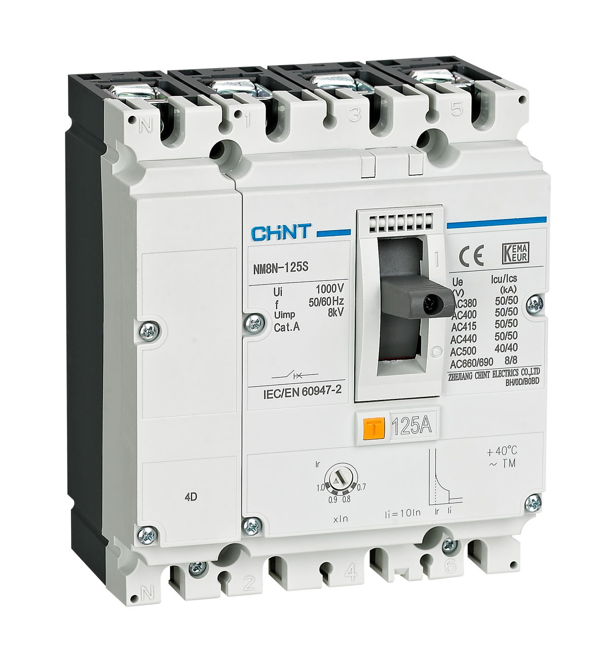 Chint DC 4 Pole Large Frame Isolator 800A