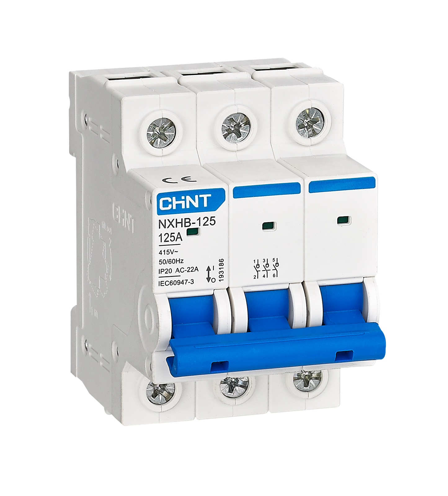 Chint Isolator 3P 32A Din Rail