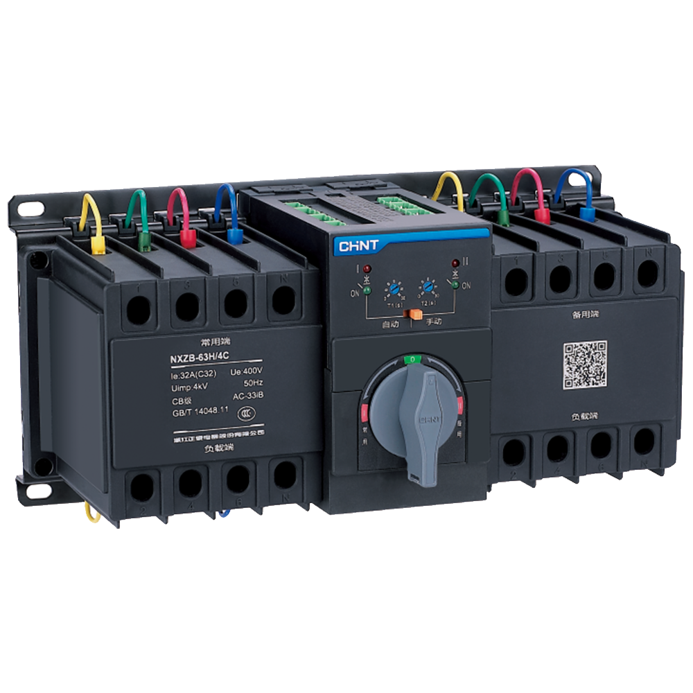 Chint 63A 4P Automatic Changeover Switch NXZB-63H/4C 63A