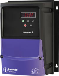 Invertek Optidrive E3 Single Phase IP66, 4.3 Amps 0.37 kW 0.5 HP 1Ph. Input, 1Ph. Output, 200-240V, EMC Filter ODE-3-120043-1F1A-01