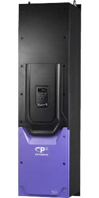 Invertek Optidrive P2 IP55, 302 Amps 160 kW 3Ph. Input, 3Ph. Output, 380-480V, EMC Filter, Brake Chopper, TFT Display ODP-2-74160-3KF4N-MN