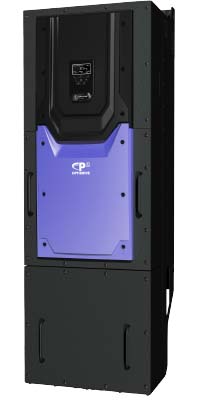 Invertek Optidrive P2 IP55, 370 Amps 200 kW 3Ph. Input, 3Ph. Output, 380-480V, Standard EMC Filter, Brake Chopper, TFT Display ODP-2-84200-3KF4N-MN