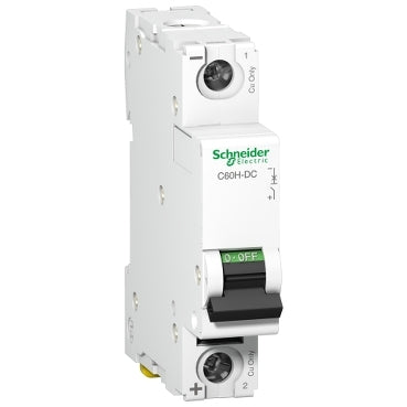 Schneider CIRCUIT BREAKER C60H-DC 250VDC 40A 1P C A9N61517