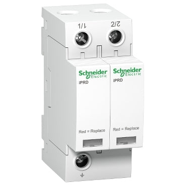 SCHNEIDER iPRD40r modular surge arrester - 2P - 350V - with remote transfert