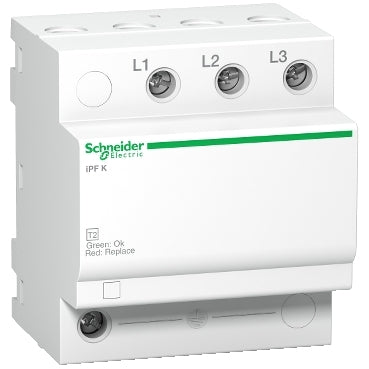 SCHNEIDER iPF K 40 modular surge arrester - 3 poles - 340V
