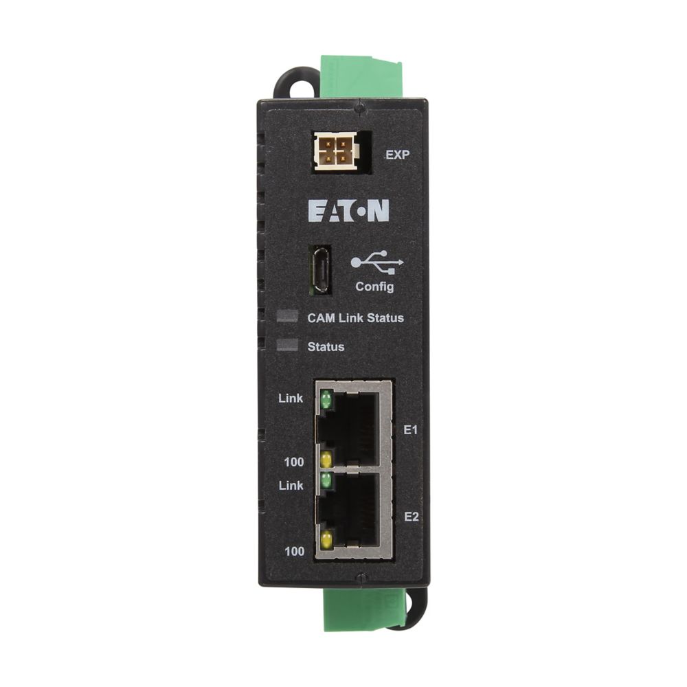 EATON ETHERNET COMMUNICATION ADAPTER MODULE WITH MODBUS TCP/IP, REQUIRES MODBUS RTU MODULE