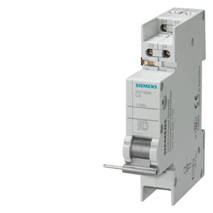 SIEMENS Undervoltage release 230 V AC, with 6 terminals for miniature circuit breaker 5SL4, 5SY, 5SP RCBO 5SU1, FI 5SV (for 5SU1 handle coupler 5ST3805-1 is required)