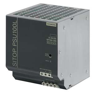 SIEMENS SITOP PSU100L 24 V/20 A STABILIZED POWER SUPPLY INPUT: 100-240 V AC OUTPUT: 24 V DC/20 A 6EP1336-1LB00