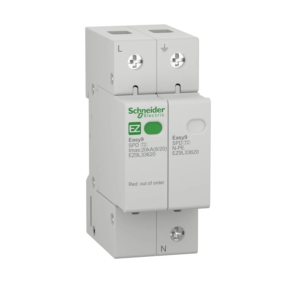SCHNEIDER EZ9 MCB 4P 63A C 3kA 400V