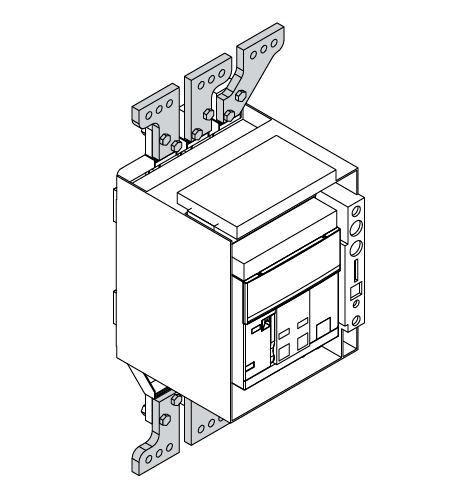 ABB Kit ES E1.2-XT7/XT7M-XT7-XT7M F 4pcs 1SDA073980R1