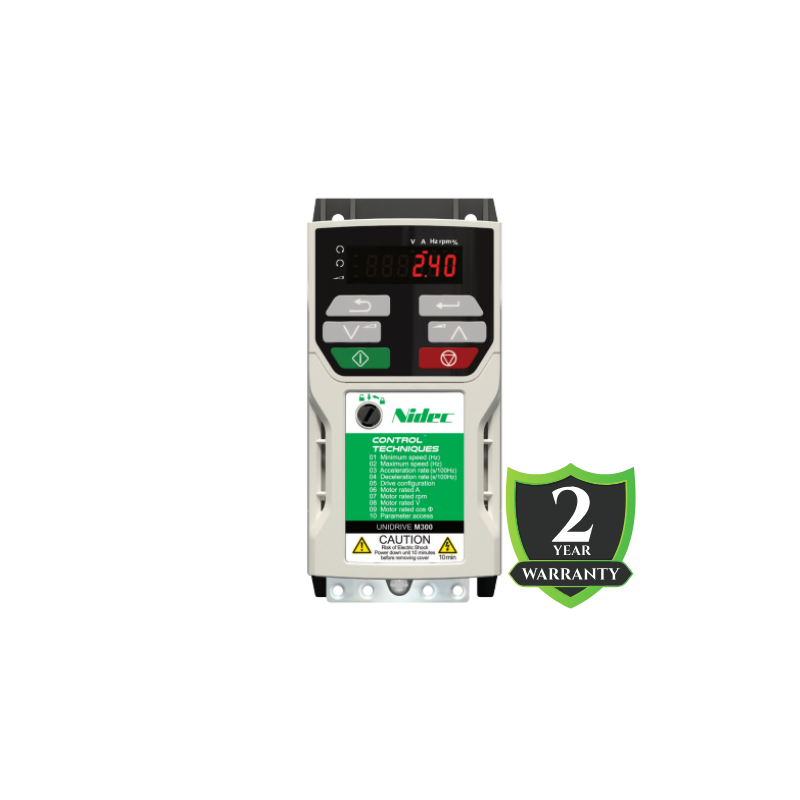 NIDEC M300 Frame 4 - Extended Warranty (2 Year)
