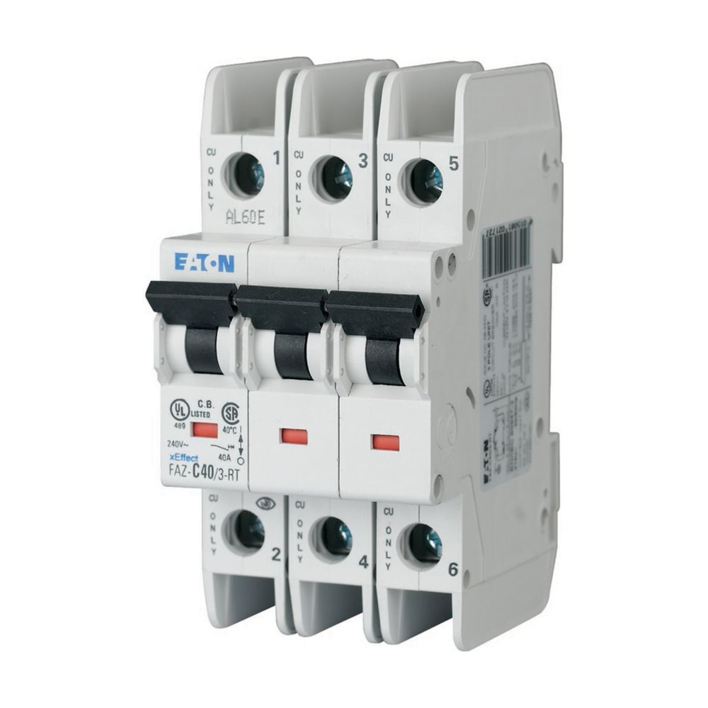 EATON CIRCUIT BREAKER 15kA CURVE C 3P - 63A