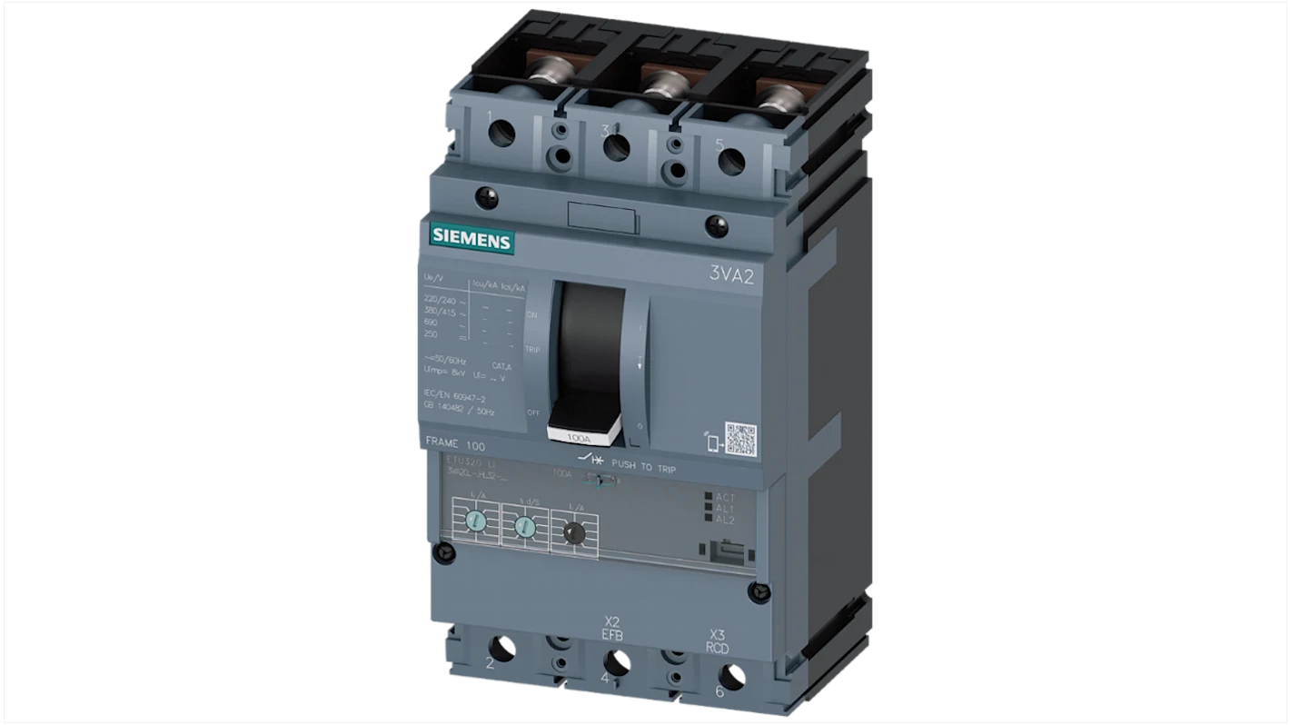 Siemens circuit breaker 3VA2225-8HL32-0AA0