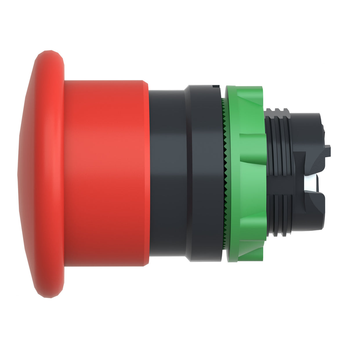 HIMEL Mushroom head pushbuttons, Plastic ,Φ60,Black, 1NO,UI: 415V