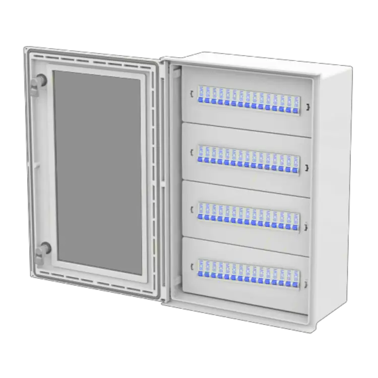 ALLBROX 6 DISTRIBUTION BOARD KIT ONLY 4 X ROWS, 15 X MCB'S PER ROW, 3 AND 1 X NEUTRAL BARS, 10 AND 30 X EARTH BARS