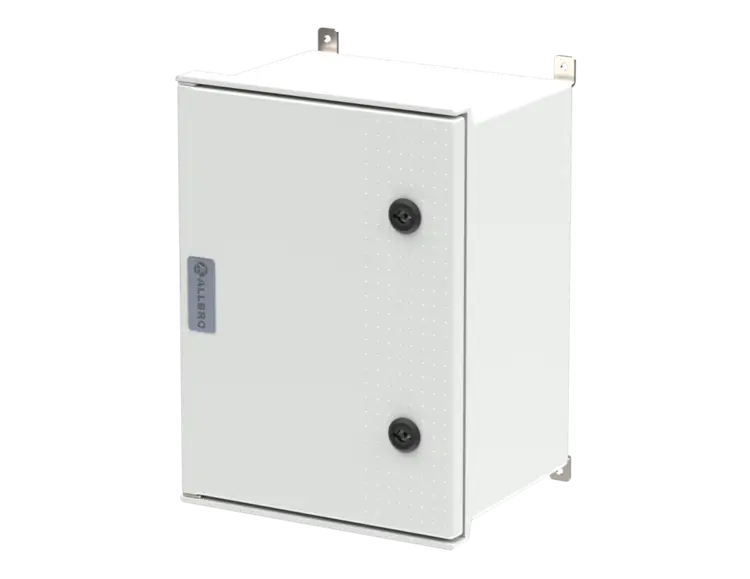 ALLBROX 3 (350X250X200) INC SMC DP ABOVE BOXES INCLUDE: SMC DEVICE PLATE, S/S HINGES, WALL BRACKETS, LOCKING MECHANISM & PANEL KEY