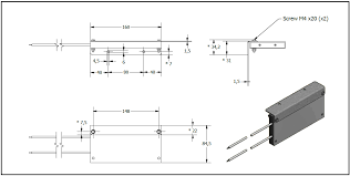 NIDEC BRKT, DBR, Mounting Angle