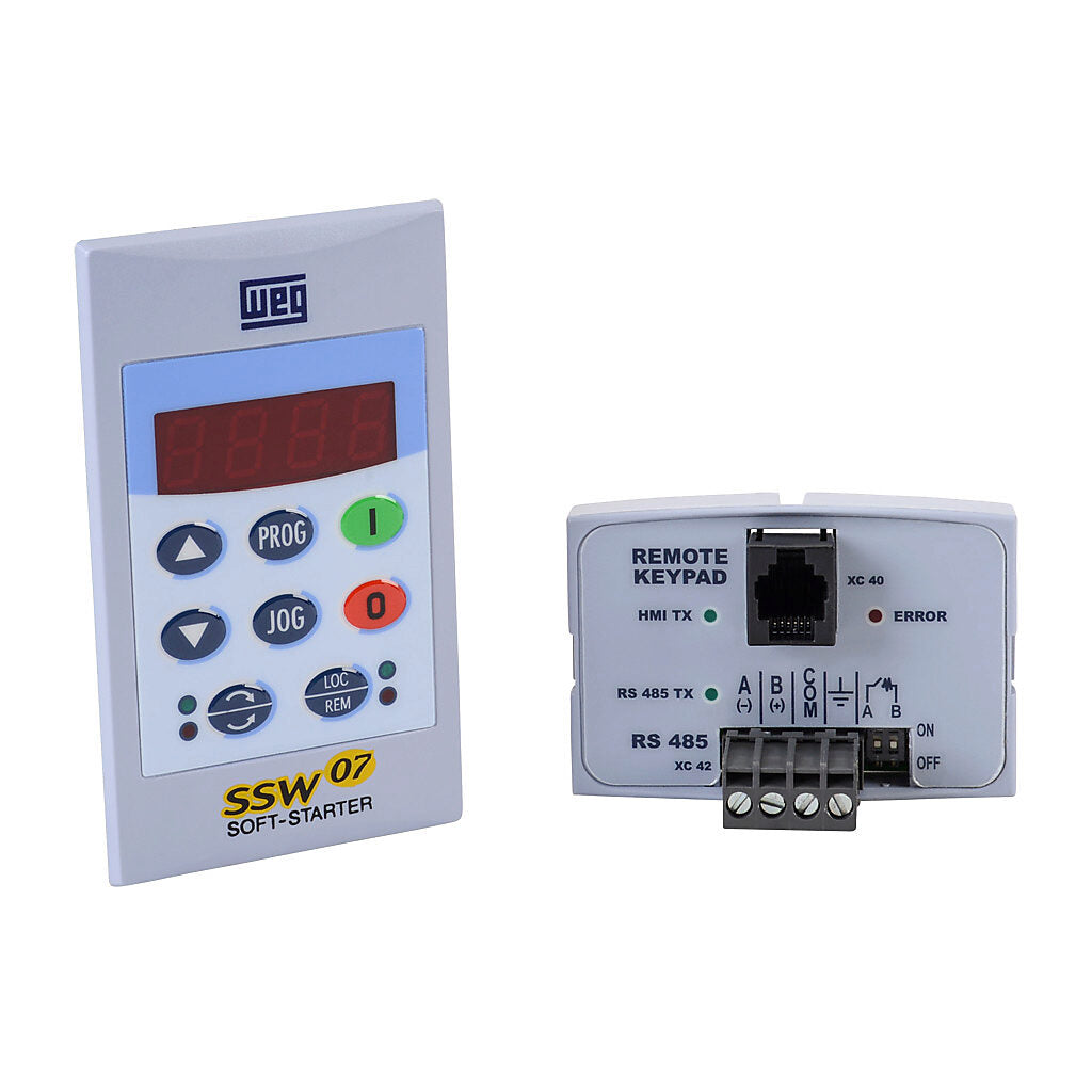 WEG SOFT-STARTER ACCESSORIES Remote human-machine interface kit (HMI LED + HMI interface module) for SSW07
