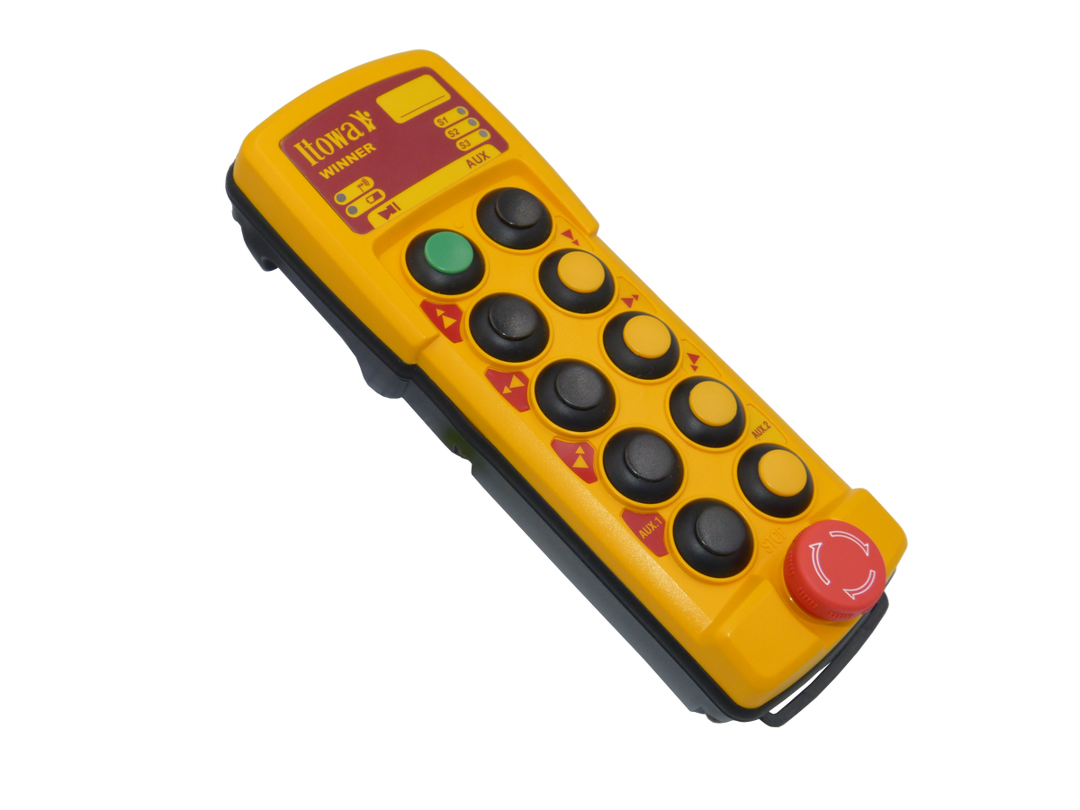 ITOWA RADIO CONTROL WINNER 48/115/230VAC 9 DOUBLE STEP BUTTONS + START + E STOP