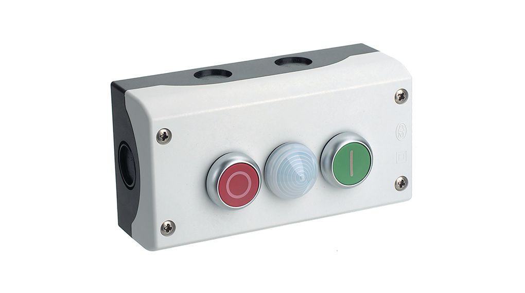 EATON PUSHBUTTON ACTUATOR, 3N/O+3N/C, SURFACE MOUNT