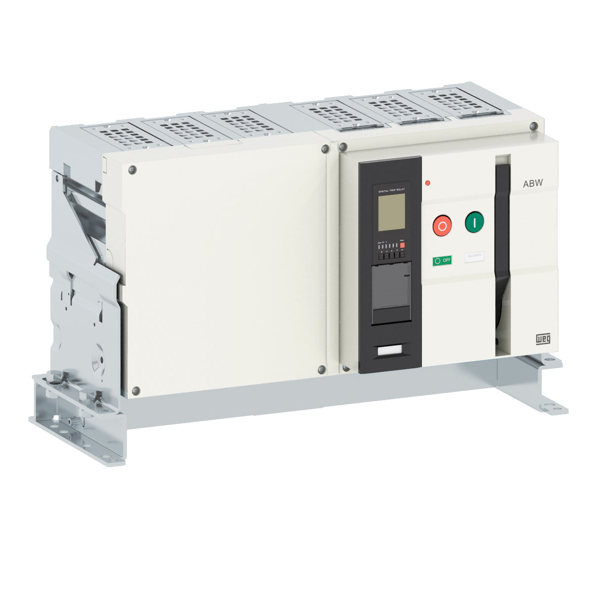 WEG AIR CIRCUIT BREAKER ABW16DN3-16AZ6F-A0220 65kA @ 415V 3P 1600A ADJ. LSIG FIXED 11403391