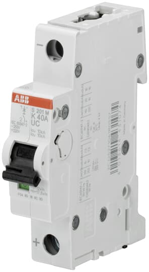 ABB S201M-K40UC Miniature Circuit Breaker - 1P - K - 40 A 2CDS271061R0557
