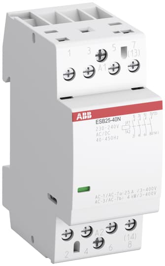 ABB ESB25-40N-01 Installation Contactor 1SAE231111R0140