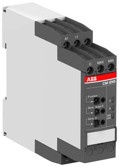 ABB CM-ENS.23S Liquid level monitoring relay 1c/o, sensitivity 0.1-1000kOhm 1SVR730850R2200