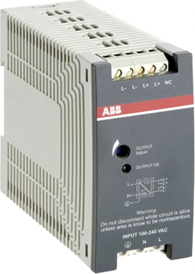 ABB CP-E 24/1.25 Power supply In:100-240VAC Out: 24VDC/1.25A 1SVR427031R0000