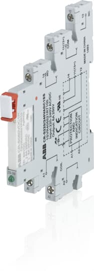 ABB CR-S220/240VADC1SS Socket 1c/o, A1-A2=220-240VAC/DC, 250VAC 1SVR405521R7100