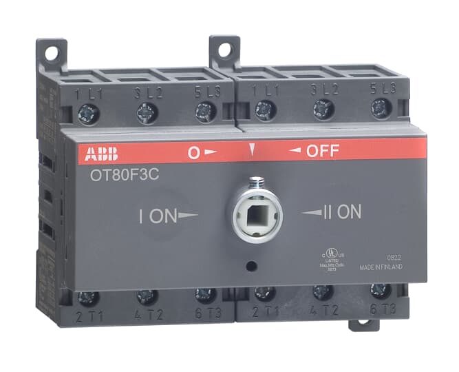 ABB OT80F3C CHANGE-OVER SWITCH 1SCA105402R1001